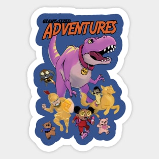 Giant Sized Adventures - The Night Guardians Sticker